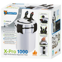 Superfish X Pro Aquarium Buitenfilter 1000 - Filters - 250 l Wit 250 l/h