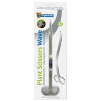 Superfish Rvs Plantenschaar Golvend - Aquarium Toebehoren - 25 cm