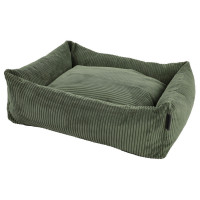 Wooff Cocoon Rib Olijfgroen - Hondenmand - 60x14x18 cm