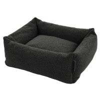 Wooff Cocoon Teddy Antraciet - Hondenmand - 60x14x18 cm