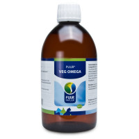 Puur Natuur Veg Omega - Voedingssupplement - Huid - Vacht - 500 ml