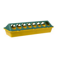 Olba Kuikenvoerbak Plastic Geel&Groen - Voerbak - 30 cm