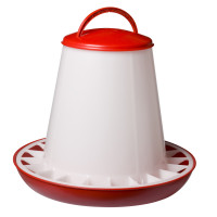Olba Voersilo Plastic Rood - Voerbak - 6 kg
