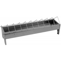 Olba Kuikenvoerbak Gegalvaniseerd - Voerbak - 50 cm Zink