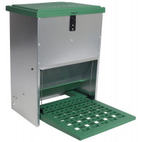 Olba Automatische Voerbak - Voerbak - 12 kg Groen Zink