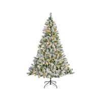 Everlands Kunstkerstboom Imperial Pine Snowy LED 117x180 cm 525 Tips