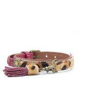 Dwam Halsband Lou Lou - Hondenhalsband - Bruin 23-29x2 Cm