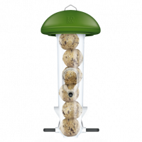 Lona Mezenbollenhouder M6 - Voersilo - 38 cm Groen Transparant