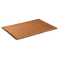 Maxxnobel Losse Hoes Orthopedische Sofa Lederlook/Teddy Cognac - Hondenbank - Small