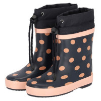 Xqboots Meisjeslaars Gevoerd Stip Marine - Laarzen - 27/28