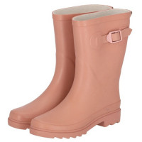 Xq Footwear Dames Regenlaars Riem Rubber Pink - Laarzen - 41