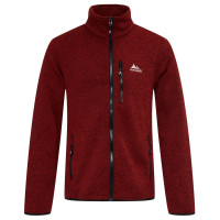 Nord Berg Heren Fleece Frank Bordeaux - Vrijetijdskleding - Xl