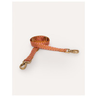 Dogguo Retro Wave Leash - Hondenriem - 250x2.5 cm Roest Pink M