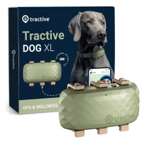 Tractive Gps Tracker Dog Xl - Hondenlocatievinder - 89x51x24 mm Groen Geschikt Voor Honden > 22 Kg