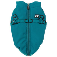 Fuzzyard Hondenjas Flash - Hondenkleding - Teal Size 4