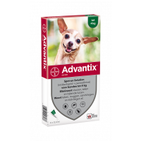 Advantix 40 Spot On 4 Pipet tot 4 kg