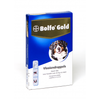 Bolfo Gold hond 400 - 4 pipet