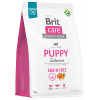 Brit Care Dog Grain-Free Puppy Lachs - Hundefutter - 3 kg