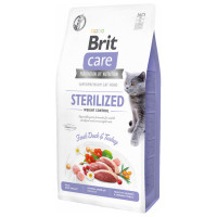 Brit Sterilized Weight Control Ente&Truthahn - Katzenfutter - 7 kg