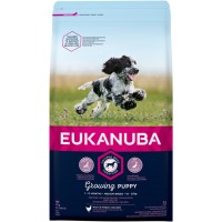 15+3kg Eukanuba Puppy Medium (max 2 per bestelling)