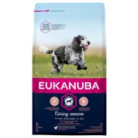 15+3kg Eukanuba Senior Medium (max 2 per bestelling)