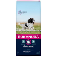 15+3kg Eukanuba Adult Medium (max 2 per bestelling)