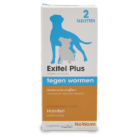 No Worm Exitel Plus Hond 2 tbl