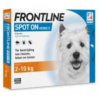 Frontline Spot On Hond S tot 10 kg - 4 pipet  actie