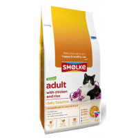 Smolke Kat Adult Kip met Rijst 2 Kg