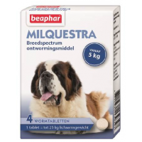 Beaphar Milquestra Hond 5 tot 75 kg - 4 Tabl