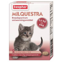 Beaphar Milquestra Kat Kitten tot 4 kg - 2 Tabl