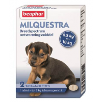 Beaphar Milquestra Hond Pup tot 10 kg - 2 Tabl