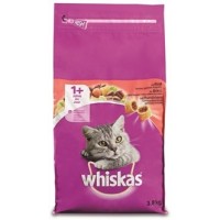 Whiskas Droog Adult Rund 3,8 Kg