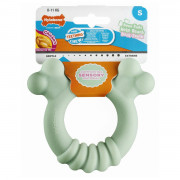 Nylabone Puppy Tactile Ring - Hondenspeelgoed - Kip Mintgroen Voor Pups Tot 11kg S