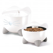 Catit Pixi Fountain Combo Kit - Kattendrinkbak - Wit