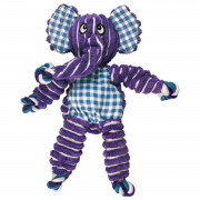 Kong Floppy Knots Elephant - Hondenspeelgoed - 36x19 cm Medium/Large