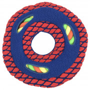 Kong Sneakerz Sport Disc W/Rope - Hondenspeelgoed - Ø22.5 cm Medium