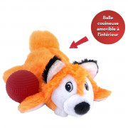 Kong Cozie Pocketz Fox - Hondenspeelgoed - 32x18 cm Medium