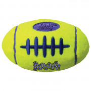 Kong Air Squeaker Football Geel - Hondenspeelgoed - Large
