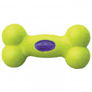 Kong Air Squeaker Bone Geel - Hondenspeelgoed - Large