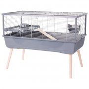 Zolux Neolife 100 Knaagdierkooi - Dierenverblijf - 99x54x79 cm Grijs