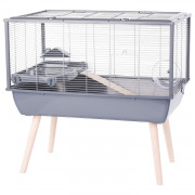 Zolux Neolife 80 Hamsterkooi - Dierenverblijf - 78x48x75 cm Grijs