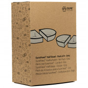Surefeed Half Bakje - Kattenvoerbak - Grijs