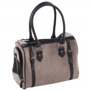 Flamingo Draagtas Tatjana - Hondendraagtas - 37x24x31 cm Bruin