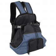 Flamingo Buikdrager Sybil - Hondendraagtas - 29x23x38 cm Blauw