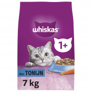 Whiskas Brokjes Adult Tonijn - Kattenvoer - 7 kg