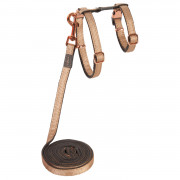 Rogz Catz Urbancat Tuig+lijn S - Kattenharnas - Goudkoorts