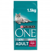 Purina One Adult - Kattenvoer - Rund Granen 1.5 kg