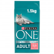 Purina One Adult Zalm&Granen - Kattenvoer - 1.5 kg