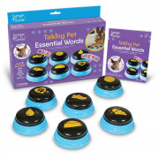 Hunger For Words Talking Pet Belangrijke Woorden - Hondenspeelgoed - Blauw Zwart